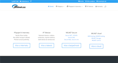 Desktop Screenshot of milnet.cz